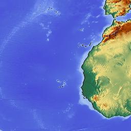 world google maps with street map and geological world features